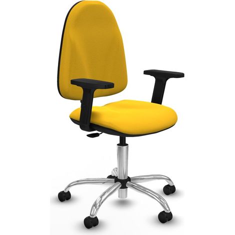 Sedia da Ufficio Piqueras y Crespo B2D05RF Giallo (1/5)