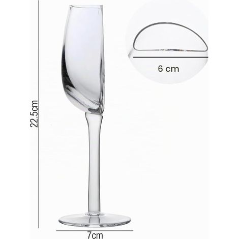 Wine Glass, Glass Champagne Cups, Wine Glass for Party, Home, Bar