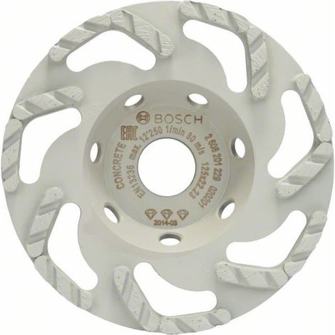 Bosch 2608201229 Muela de vaso de diamante Best Concrete Seg L 125x22,23mm (1/3)
