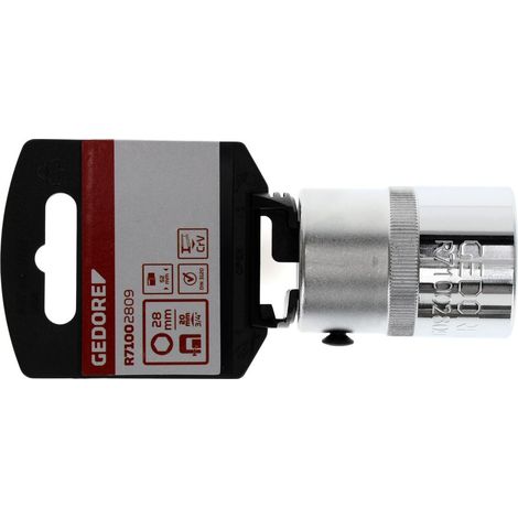 R71002809 Vaso para llave de vaso 3/4" hexagonal 28 mm longitud 52 mm (1/4)