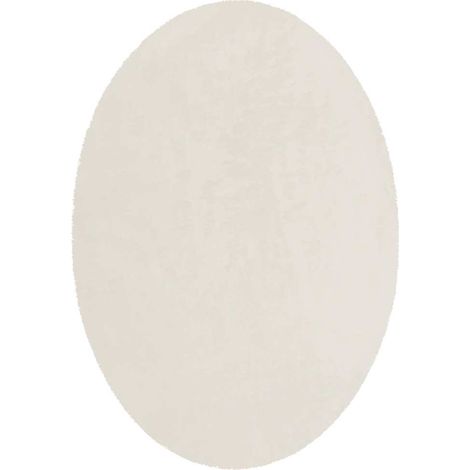 Rug Folding HUARTE Cream 120 x 170 cm Polyester vidaXL (1/5)