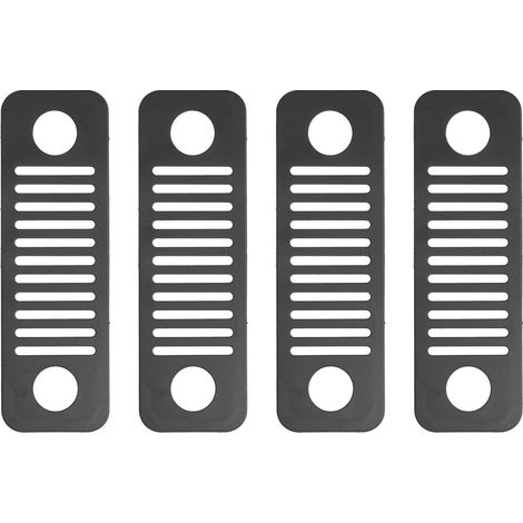 Boîtier de Rangement Câbles PC avec Ventilation - 4PCS, Dissipation Thermique pour Serveur et Organisateur Réseau Noir (1/5)