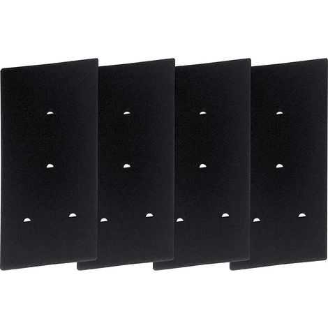 Pack de 4 filtres pour sèche-linge Bauknecht Privileg Whirlpool HX 481010716911 - sèche-linge pompe à chaleur - 230 x 115 x 14 mm - filtre éponge - sèche-linge à condensation (1/5)