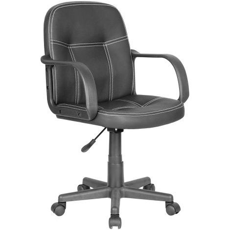 SEDIA DA UFFICIO nero - cm 57 x 58 x h. 83,5-93,5