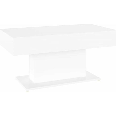 Maison Exclusive - Couchtisch Weiß 96x50x45 cm Holzwerkstoff