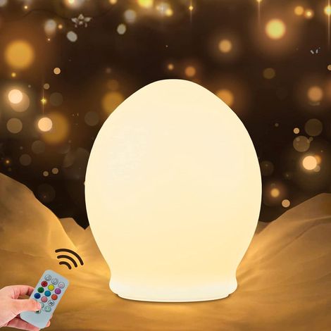Veilleuse tactile pour bébé, lampe de chevet enfant, lampe de bureau, veilleuse pour bébé, lampe de chevet fille, cadeau de Noël (1/5)