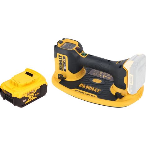 Aspiradora con batería DeWalt DCE 590 N 18 V 120 kg + 1 batería 5,0 Ah - sin cargador