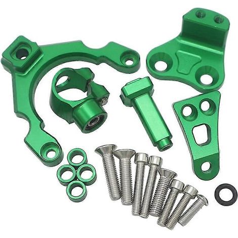 Für KAWASAKI Z900 Z 900 2017-2019 2018 Neues Motorrad-Lenkungsdämpfer-Halterungs-Stabilisator-Linear-Montage-Kit – Grün