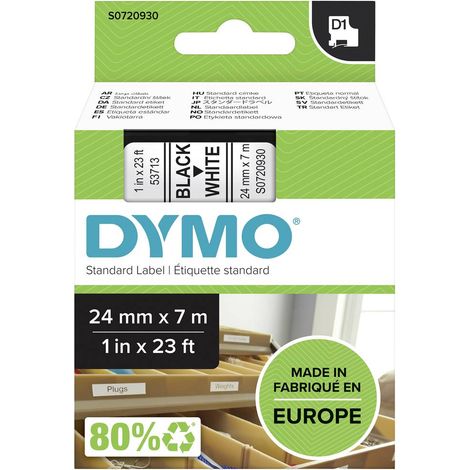 DYMO 752515 DYMO Nastro D1 larghezza 24 mm nero su