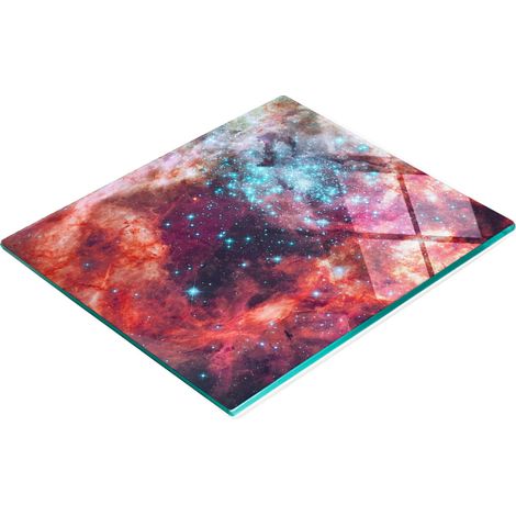 Tabla de cortar decorativa para cocina, de vidrio templado, 60x52 cm (1/5)