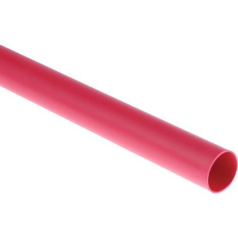 Gaine thermorétractable RS PRO, Dia. 12.7mm Rouge rétreint 3:1, 1.2m ( Prix pour 1 ) (1/2)