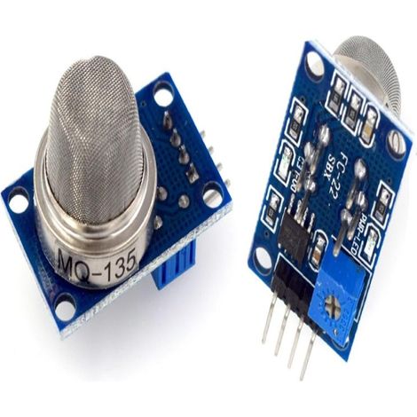 capteur de qualité de l'air MQ135 MQ-135, module de détection de gaz dangereux pour Arduino Raspberry Pi ESP8266 MQ2 5V DC, mesure de la qualité de l'air intérieur, débit et qualité de l'air (1/5)