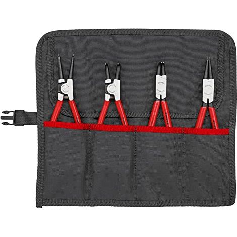 Knipex Assortimento di pinze per anelli di sicurezza 4 pezzi 00 19 56 (1/3)