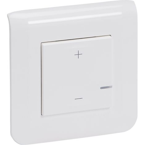 Variateur universel Mosaic 2 fils 125W complet Blanc LEGRAND 099213A (1/3)