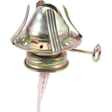 Öllampen-Ersatzbrenner, Petroleum-Ölbrenner mit Docht, Kaminhalter für Petroleumlampe-20x7.5cm