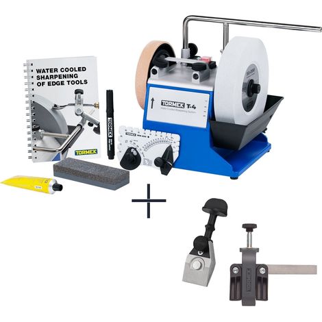 Tormek Nassschleifmaschine SuperGrind T4 inkl. 2 Messervorrichtungen limitiert