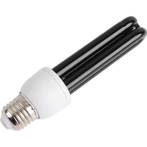 Lampe germicide UV ultraviolet néon E27 pour bar, boîte de nuit, chasse aux insectes, ampoule fluorescente noire (1/5)