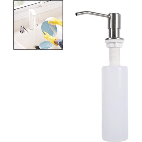 Pompe à savon en plastique de 300 ml pour la cuisine et la salle de bain, flacon pulvérisateur-AquaForge (1/5)