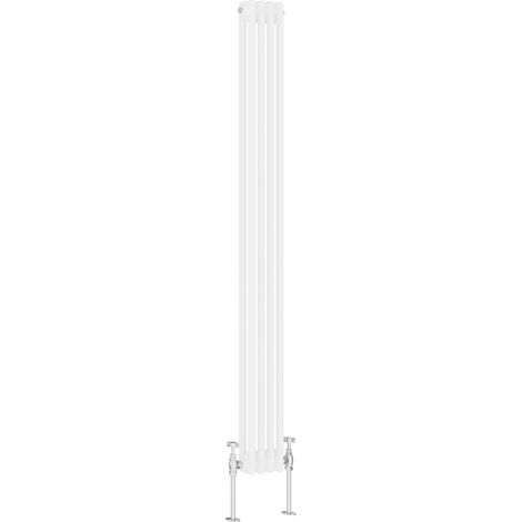 Warmehaus Traditional Double White Tall Radiator 1800 x 200mm (1/5)
