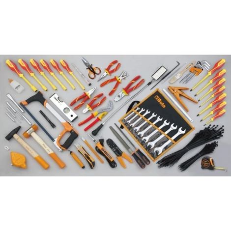 Beta 5980ET/B Assortimento utensili per elettrotecnica 64 Pz.