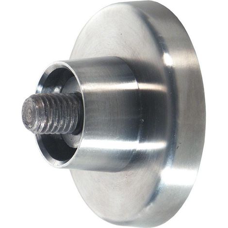 HERRAJES ALK soporte tubo pared d65 cabine inoxidable , CABINE Sistema de herrajes para montaje de cabinas sanitarias en Acero inoxidable AISI 304Soporte tubo-pared (1/2)