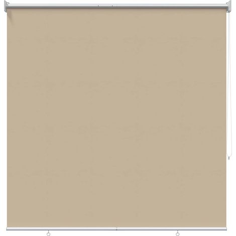 vidaXL Outdoor Roller Blind UV Protection Beige 140 x 230 cm (1/4)