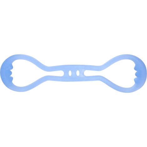 Bande élastique de résistance pour exercices corporels, fitness domestique, sangle d'étirement bleue (1/5)