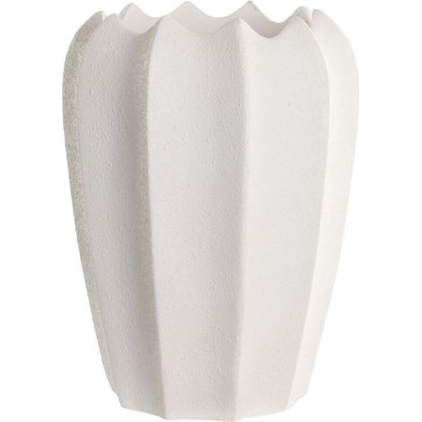 Macetero Fibra Vidrio 40X40X51 Blanco (1/4)