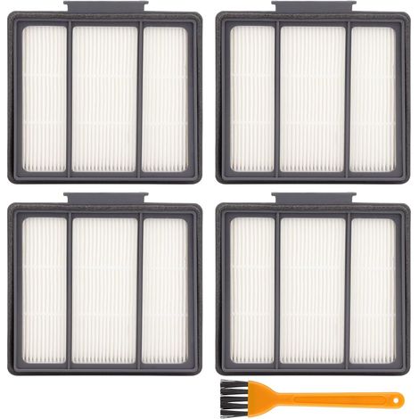 Juego de accesorios de repuesto para aspiradoras robot Shark ION Robot RV850, S87 y R85, juego de 5 piezas (4 filtros + 1 cepillo de limpieza) (1/5)