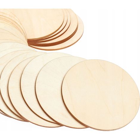 RUEDAS RUEDAS REDONDAS DE MADERA 15cm DE MADERA CONTRACHAPADA 10uds