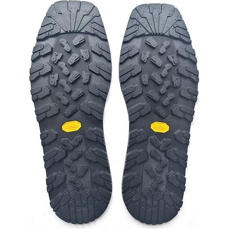 Semelles antidérapantes larges pour chaussures pointures 41 à 44 - caoutchouc noir, absorption des chocs de 8 mm, semelles insonorisées à découper pour une marche silencieuse (1/4)