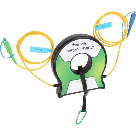 Câble de lancement à fibre optique OTDR monomode 9/125 µm 1 km OS2 SC/APCSC Connecteur UPC (1/5)