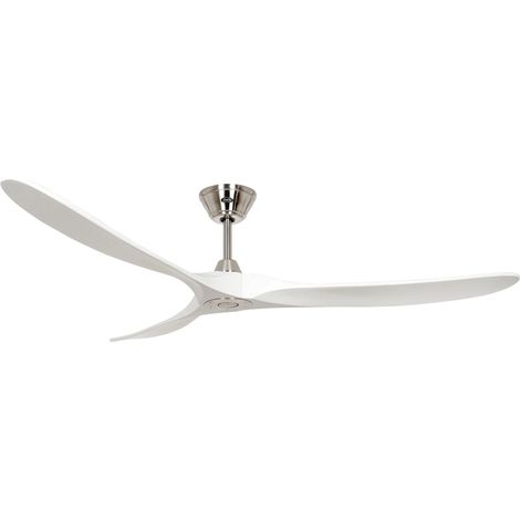 ECO GENUINO 180, Ventilator ohne Licht, CasaFan - Colore Pale: Bianco - Colore: Cromato (1/5)