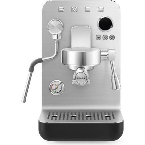 Smeg Macchina da caffè espresso 15 bar inox nero - EMC02BLMEU