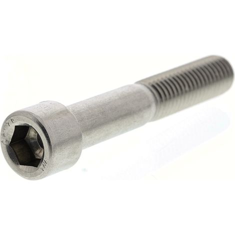 Vis à six pans creux, M12 x 70mm, en Acier Inoxydable ( Prix pour Boîte de 10 )
