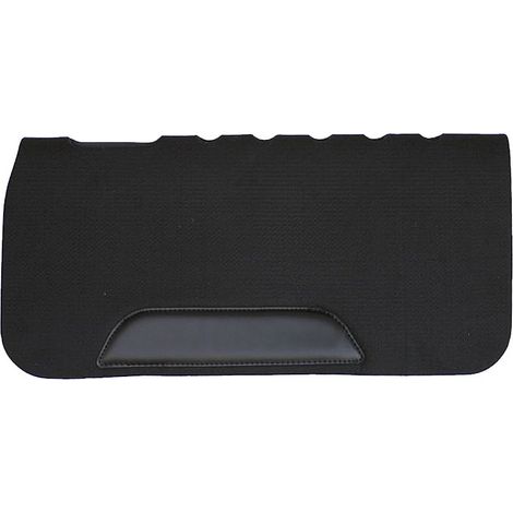 Nero 10 - Sottosella neoprene e feltro traspirante antifiaccatura con rinforzi in finta pelle Brad Ren's