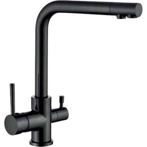 SKY BATH GCL002/NG LIFE Grifo De Cocina Osmosis Negro Mate - ref: GCL002/NG