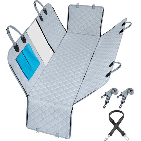 Tapis de coffre pour animaux de compagnie, couchage pour chien sur la banquette arrière, tapis de voyage pour chien, tapis de voiture pour les sorties