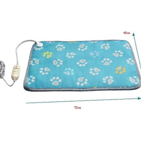 Voici une proposition de titre produit en français (ne dépassant pas 190 caractères) :
Coussin chauffant pour animal, tapis chaud pour chien et chat, couverture électrique d'hiver, 48x72cm, US Plug (1/4)