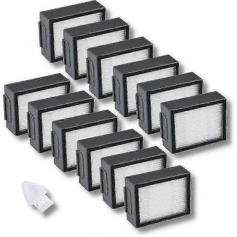 Lot de 12 filtres de rechange pour iRobot Roomba I&e I1 I3 I4 I6 I7 I8 E5 E6 J7 (non destiné aux pièces détachées). Accessoires pour aspirateur - QJWL (1/4)