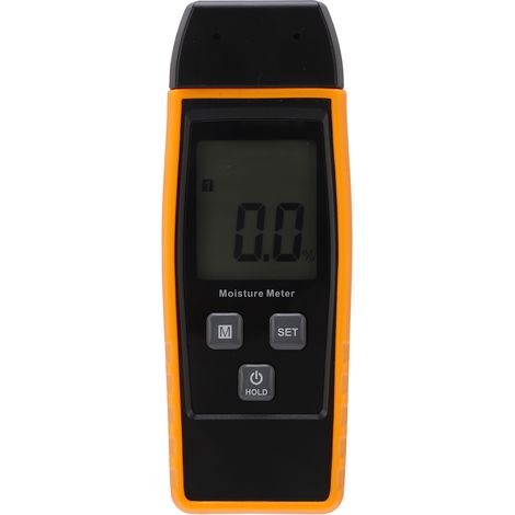 Compteur d'humidité pour bois ABS portable haute précision, détecteur numérique à pointes pour ciment, main (1/5)