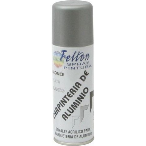 FELTON spray pintura aluminio plata 200ml , Descripción del ProductoEl SPRAY PINTURA ALUMINIO PLATA 200ml