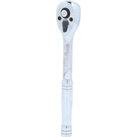 BRILLIANT TOOLS BT021995 Leva a cricco telescopica 3/8" con impugnatura in metallo, 100 denti [Powered by KS TOOLS] (1/4)