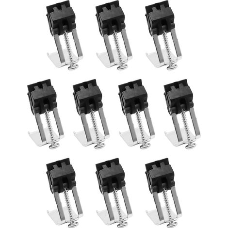 10 x Kitchen Sink Clips Under Mount Sink Brackets for Kitchen, Bathroom, Shower (1/5)