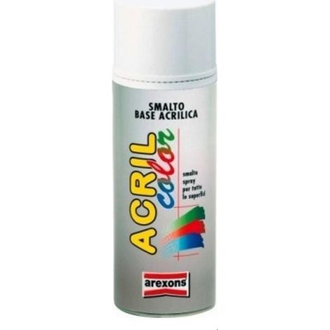 Vernice Spray Acrilica 400ml Nero Lucido Arexons Ral 9005  Fer 98809 (1/2)