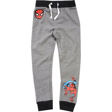 Pantaloni della tuta isolanti da bambino Spider-Man, grigi 116 D022E