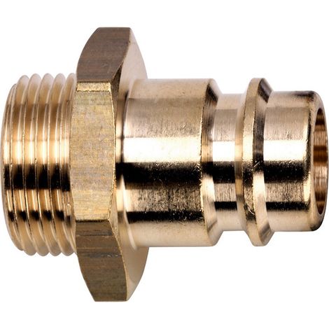 Mamelon Metabo fileté 1/4" Euro filetage extérieur raccord pneumatique standard