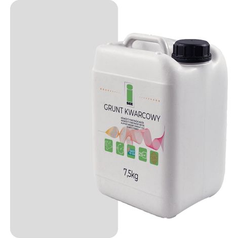 Imprimación de cuarzo para yeso de silicona, 7,5 kg, blanco/gris claro F251 (1/5)