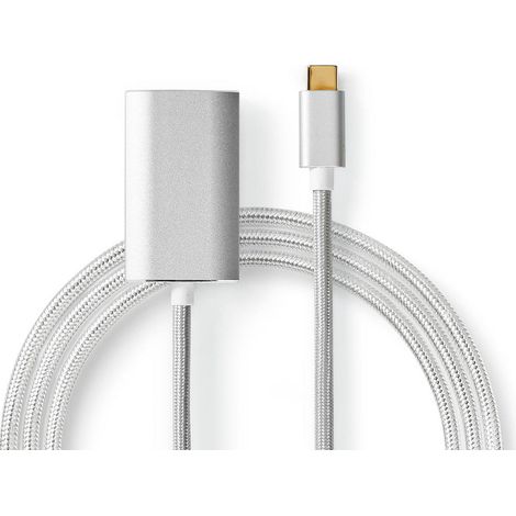 nedis CCTB64680AL20 cavo adattatore USB-C HDMI argento 2m (1/4)
