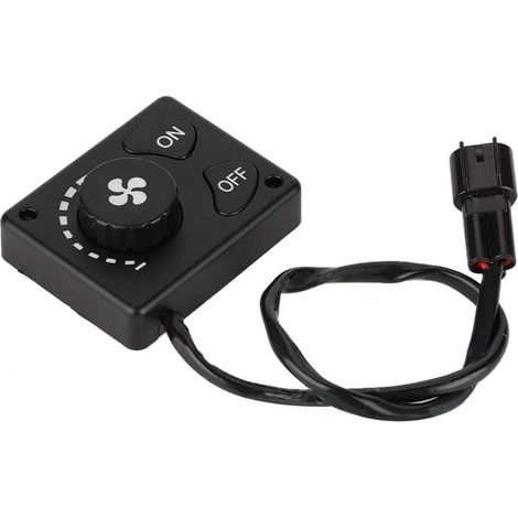 Contrôleur de chauffage de stationnement, commutateur de contrôleur de bouton de chauffage de voiture de 12V / 24V pour le réchauffeur d'air de camion de voiture (1/5)
